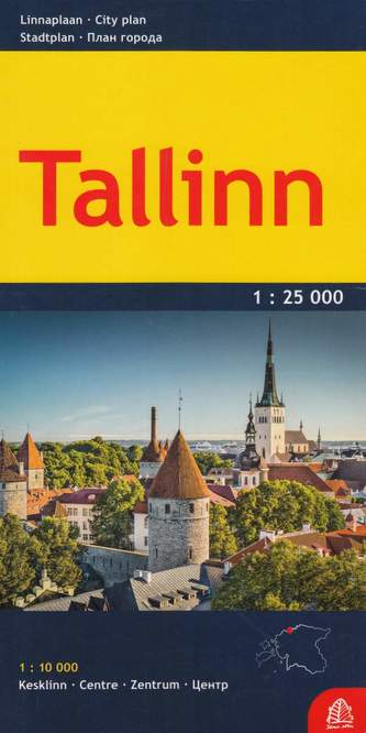 TALLINN MAPA 1:25 000