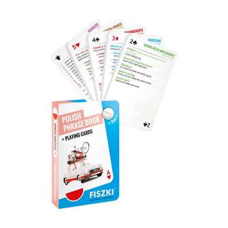 POLISH PHRASE BOOK AND PLAYING CARDS 2IN1