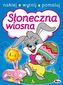 Słoneczna wiosna. Naklej, wytnij, pomaluj