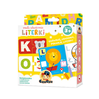 MAŁA AKADEMIA LITERKI 3+ CZUCZU