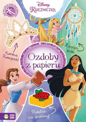Ozdoby z papieru. Księżniczki. Disney