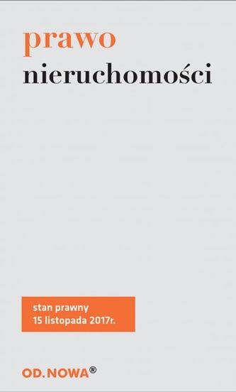 PRAWO NIERUCHOMOŚCI 11.2017