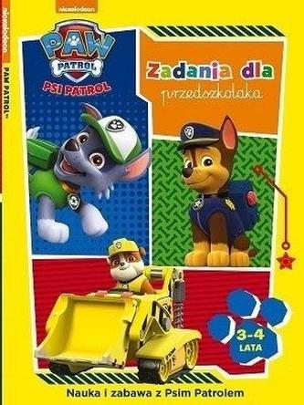 Psi Patrol. Zadania dla przedszkolaka 3-4 lata