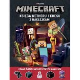 Minecraft. Księga Netheru i Kresu z naklejkami