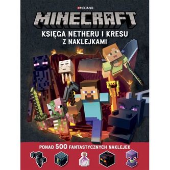 Minecraft. Księga Netheru i Kresu z naklejkami