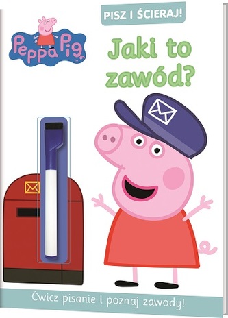 JAKI TO ZAWÓD PISZ I ŚCIERAJ ŚWINKA PEPPA