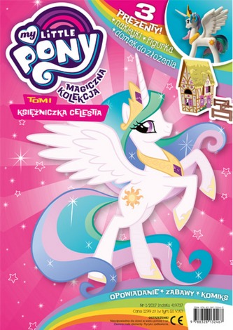 KSIĘŻNICZKA CELESTIA MY LITTLE PONY MAGICZNA KOLEKCJA
