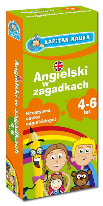 ANGIELSKI W ZAGADKACH 4-6 KARTY DLA DZIECI