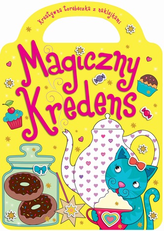 MAGICZNY KREDENS KREATYWNA TOREBECZKA Z NAKLEJKAMI