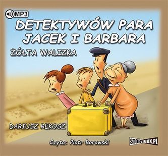 CD MP3 ŻÓŁTA WALIZKA DETEKTYWÓW PARA JACEK I BARBARA WYD. 2