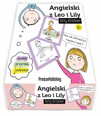 ANGIELSKI Z LEO I LILY KARTY OBRAZKOWE
