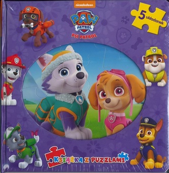 Psi Patrol. Książka z puzzlami