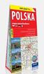 Polska. Papierowa mapa samochodowa, 1:700 000
