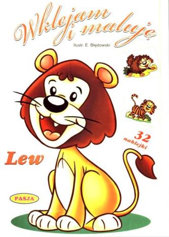 Wklejam i maluje. Lew