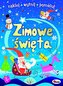Zimowe święta. Naklej, wytnij, pomaluj