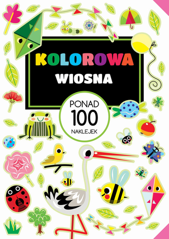 KOLOROWA WIOSNA PONAD 100 NAKLEJEK