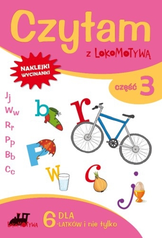 ZESZYT DLA SZEŚCIOLATKÓW CZYTAM Z LOKOMOTYWĄ CZEŚĆ 3 J W R P B C