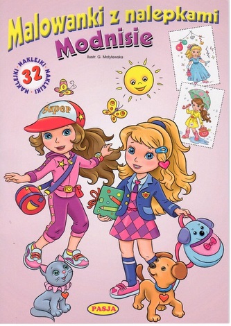 MODNISIE MALOWANKI Z NALEPKAMI