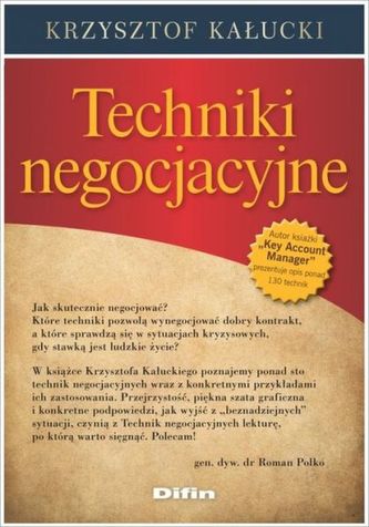TECHNIKI NEGOCJACYJNE