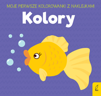 MOJE KOLOOWANKI Z NAKLEJKAMI KOLORY
