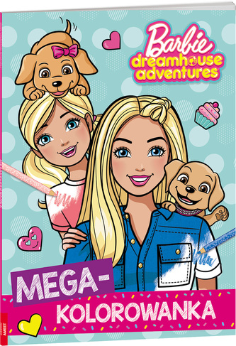 Barbie dreamhouse adventures Megakolorowanka KOL-1201