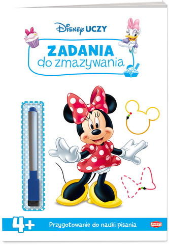 Disney uczy Minnie. Zadania do zmazywania UPTC-9302