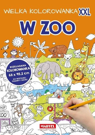 Kolorowanka XXL. W ZOO