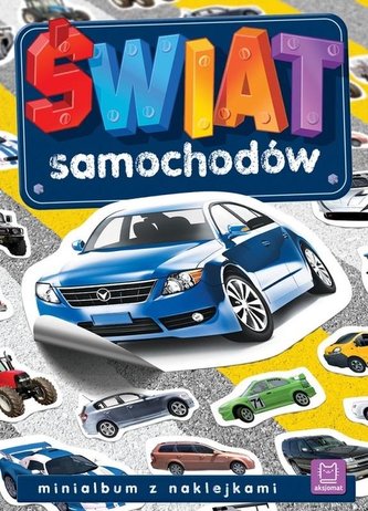 Minialbum z naklejkami. Świat samochodów w.2