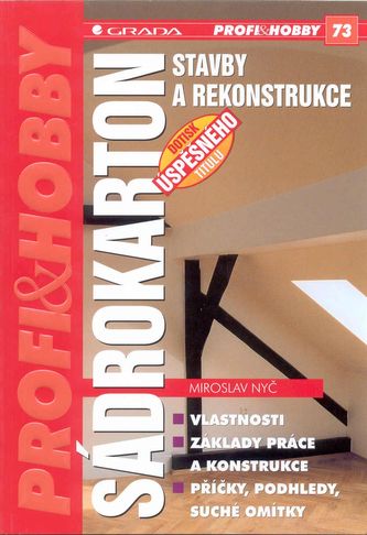 Sádrokarton, stavby a rekonstrukce