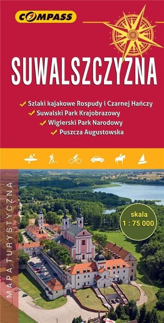 Mapa turystyczna - Suwalszczyzna 1:75 000
