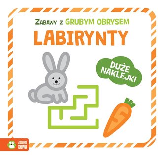 Zabawy z grubym obrysem. Labirynty