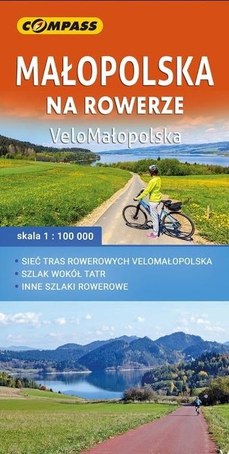 Małopolska na rowerze 1:100 000