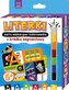 Uczę się i koloruję 5+ Literki. Karty edukacyjne..