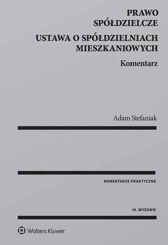 Prawo spółdzielcze. Ustawa o spółdzielniach...w.14