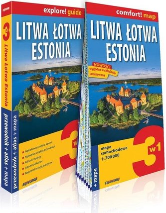 Explore! guide Litwa, Łotwa, Estonia 3w1w.2019