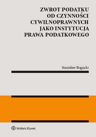 Zwrot podatku od czynności cywilnoprawnych...