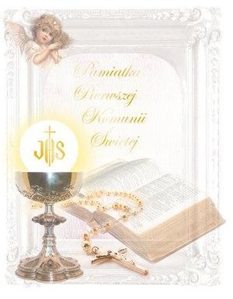 Pamiątka Pierwszej Komunii Świętej