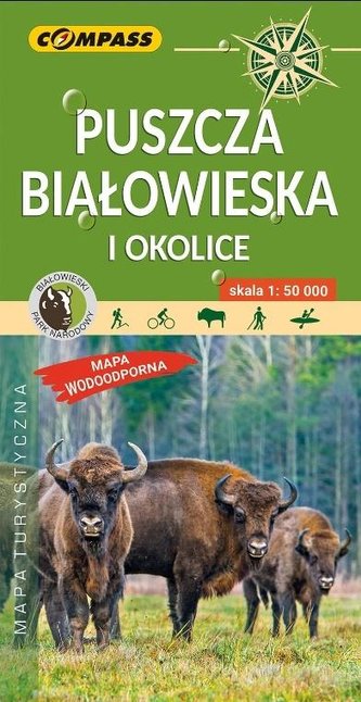 Mapa tur. - Puszcza Białowieska 1:50 000 w.2020