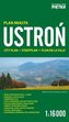 Ustroń 1:16 000 plan miasta PIĘTKA