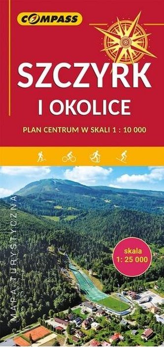 Mapa turystyczna - Szczyrk i okolice 1:25 000