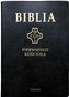 Biblia pierwszego Kościoła złocona czarna