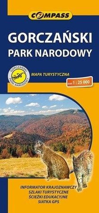 Mapa turystyczna - Gorczański PN 1:25 000 w.2020