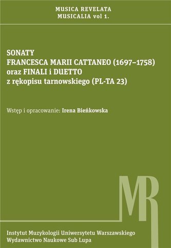 Sonaty Francesca Marii Cattaneo (16971758) ...