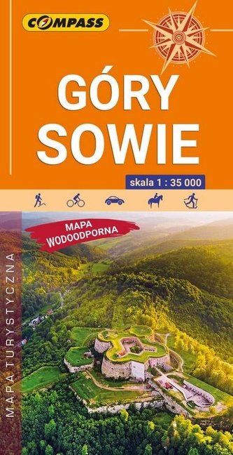 Mapa tur. wodoodporna Góry Sowie 1:35 000 w.2020