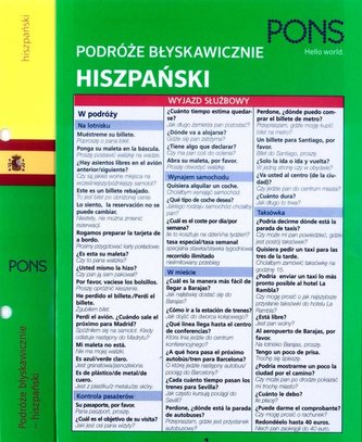 Podróże błyskawicznie. Hiszpański