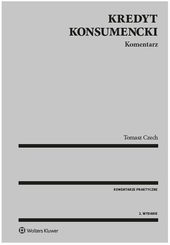 Kredyt konsumencki. Komentarz