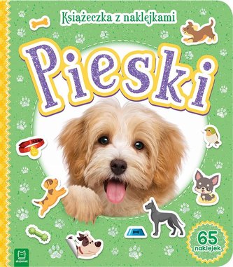 Pieski. Książeczka z naklejkami