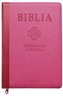 Biblia pierwszego Kościoła z paginat. różowa