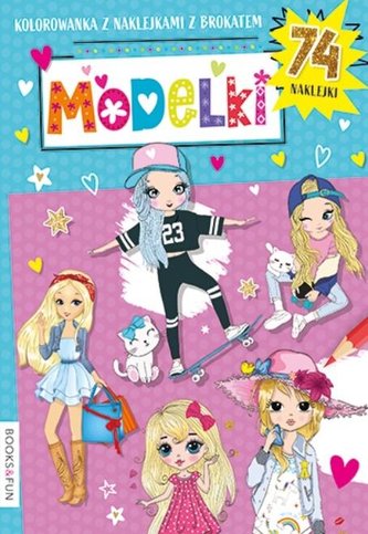 Kolorowanka. Modelki