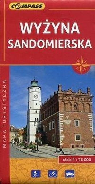 Mapa turystyczna - Wyżyna Sandomierska 1:75 000